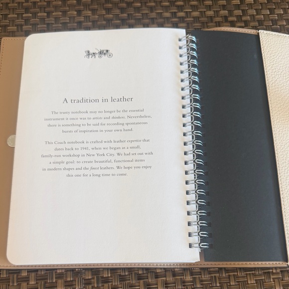 Coach Notebook - Picture 5 of 5